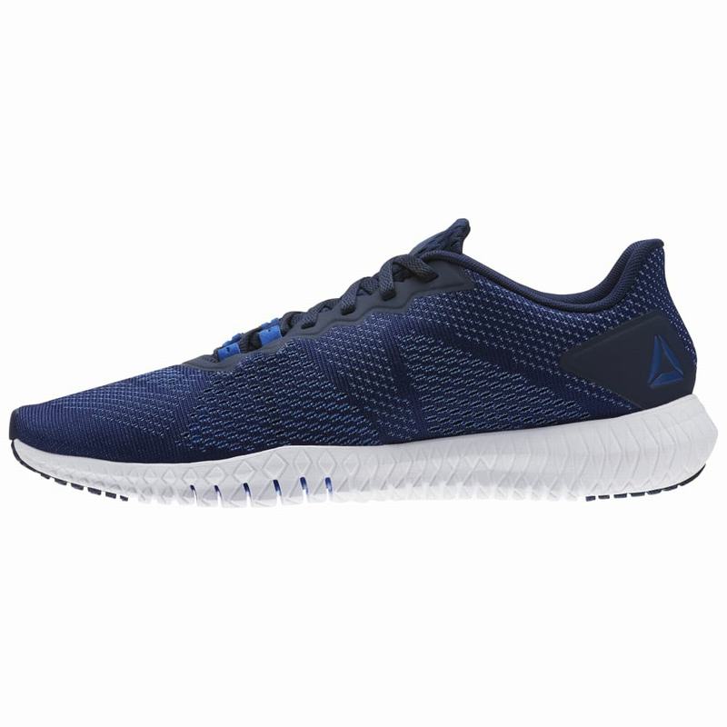 Adidasi Training Reebok Flexagon Barbati Albastri/Albi Romania CO5068IP